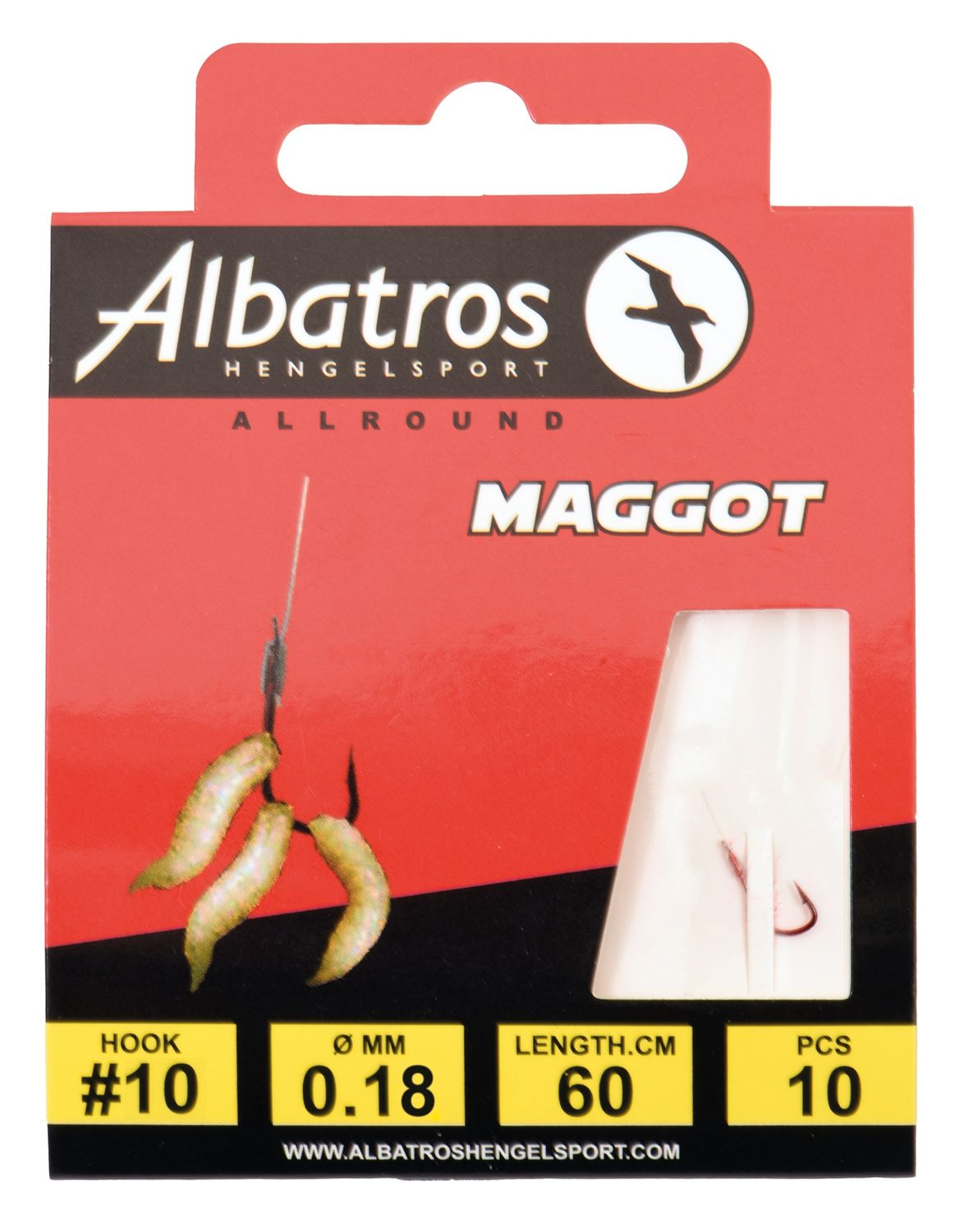 Albatros Hakenboekje Maden #10/0.18 mm/60 m