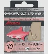 Albatros Brasem onderlijn #12/0.16 mm/40 cm  10 pcs