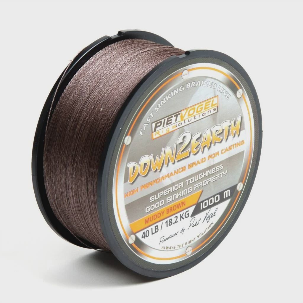 Rig Solution Down2earth 0,32 mm 30 LB 1000 m silt