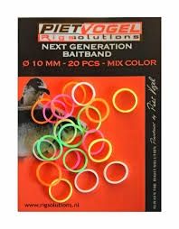 Rig Solutions Next Generation Baitband 10 mm  20 pcs mix
