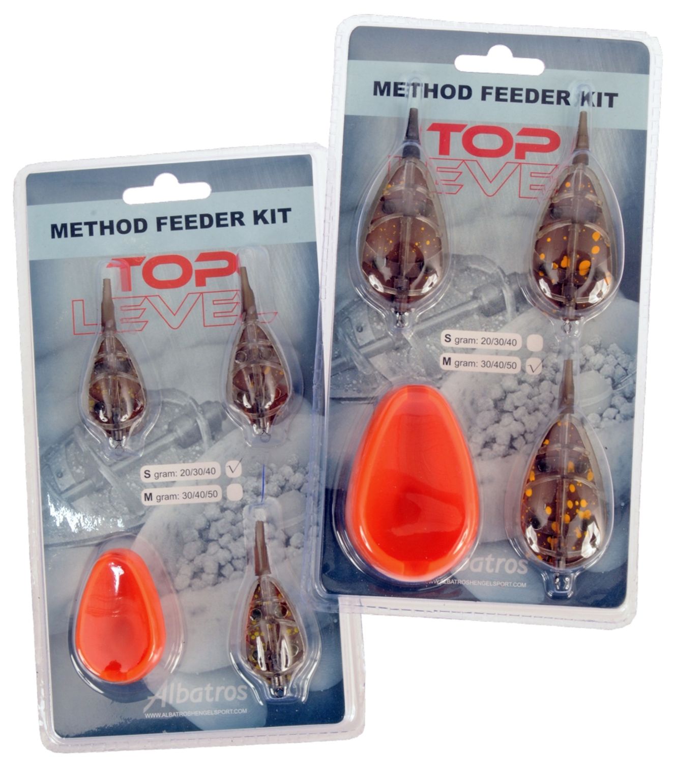 Albatros Method Feeder Kit S 20/30/40 g