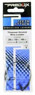 Predox Titanium Stretch Wire 12 kg 40 cm