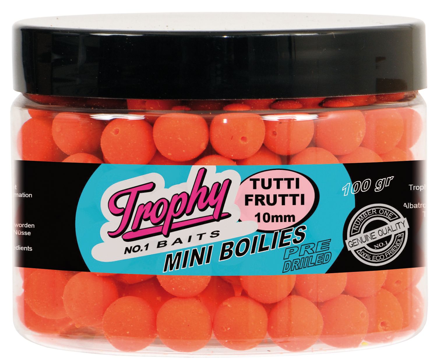 Trophy Baits Mini Boilie Tutti Frutti 10 mm 70 g