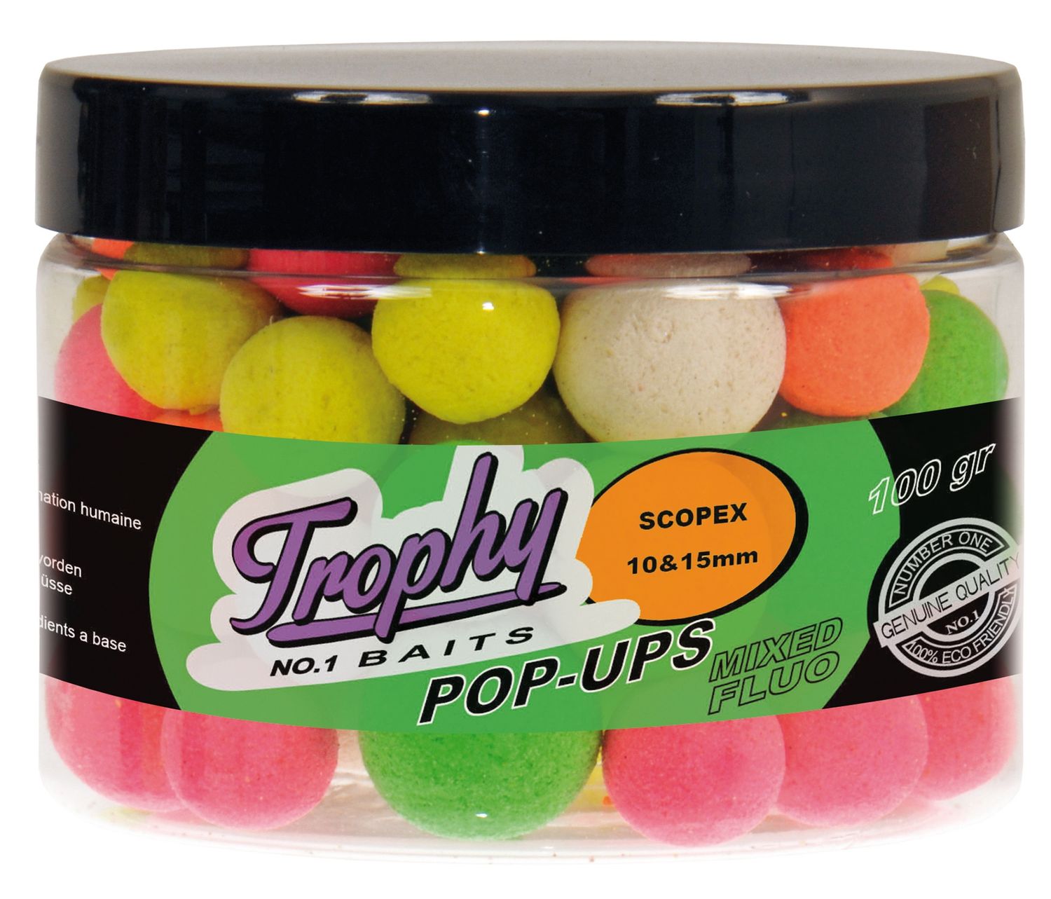 Trophy Baits Pop-Up Scopex 10/15 mm 70 g