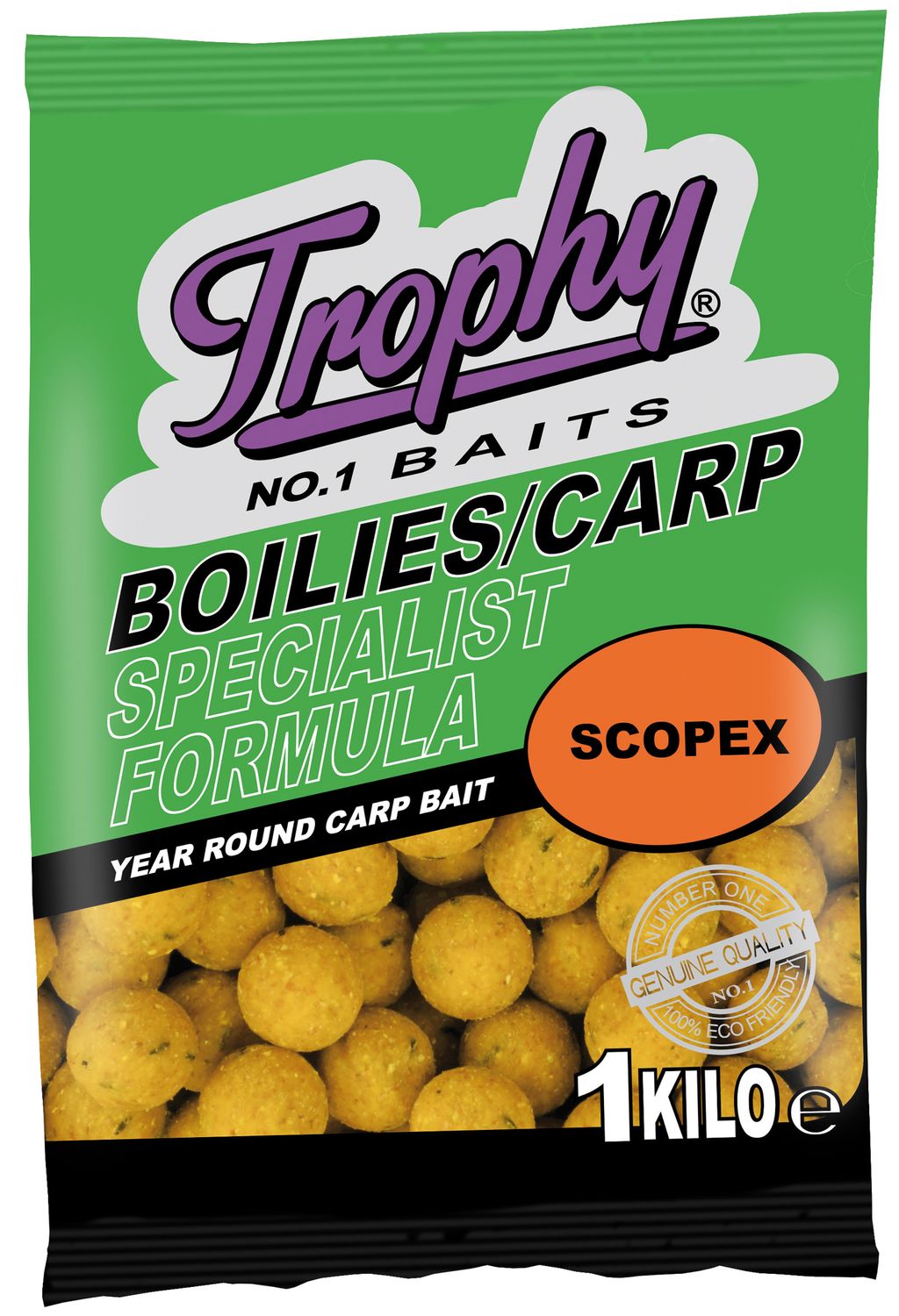 Trophy Baits Boilies 1 kg/15 mm Scopex