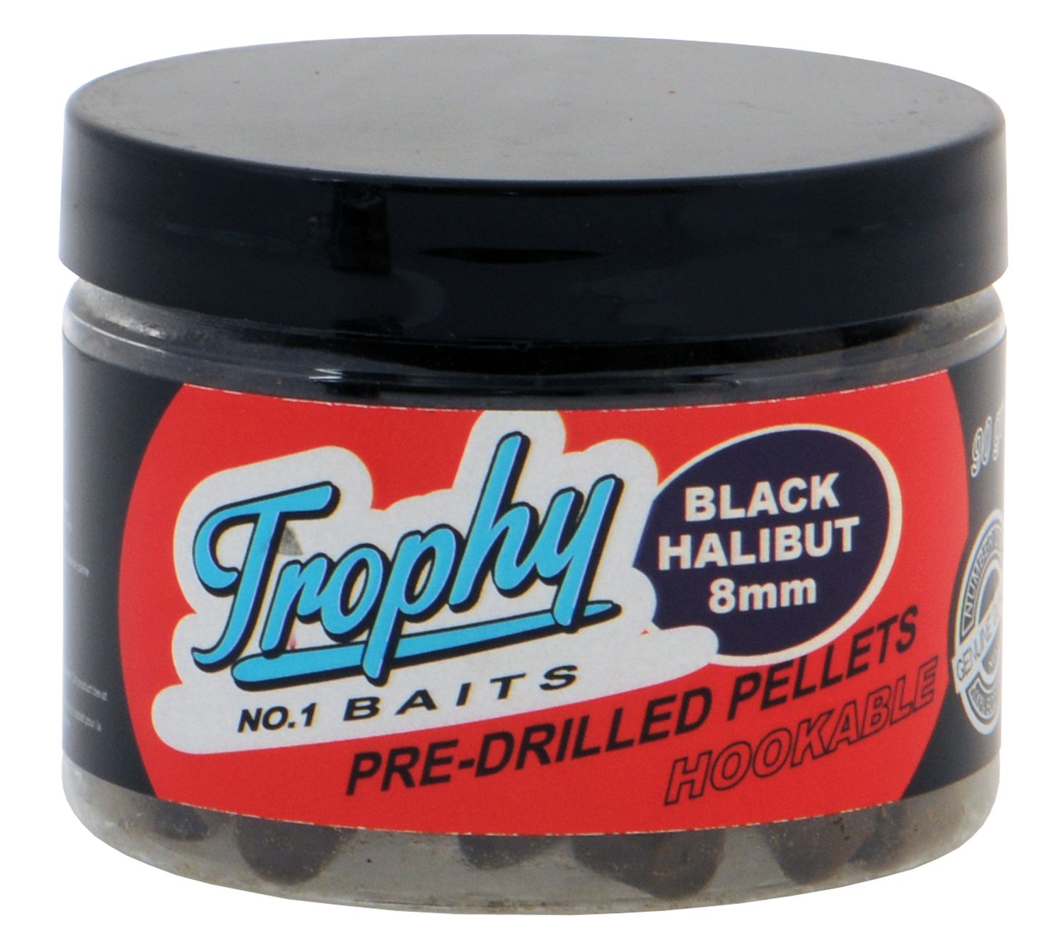Trophy Baits Pre-Drilled BL.Halibut Pellet 20 mm 90 g