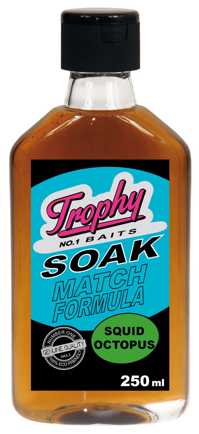 Trophy Baits Soak Squid Octopus 250 ml