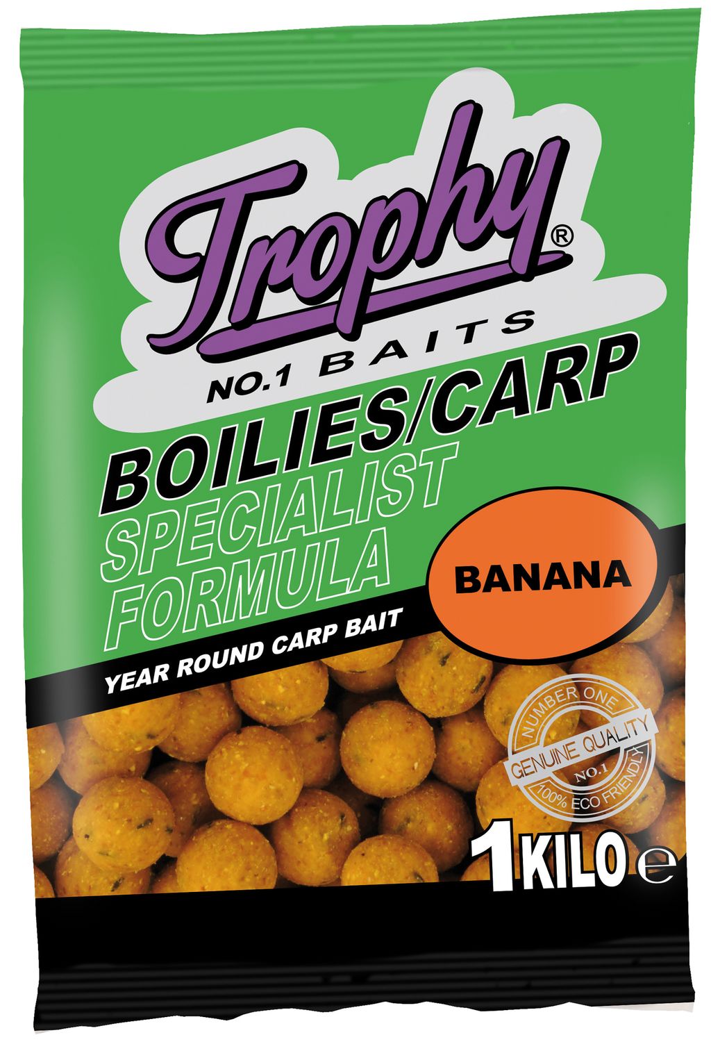 Trophy Baits Boilies 1 kg/20 mm Banana
