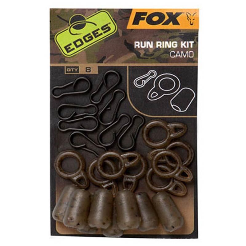 Fox Edges Camo Run Ring Kit 8 pcs