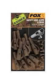 Fox Edges Camo Lead Clip + Pegs Size 7 10 pcs