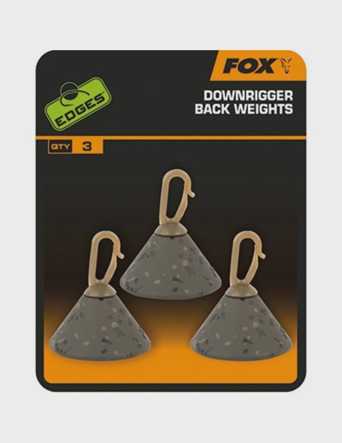 Fox Edges Downrigger Back Weights 21 g 3 pcs