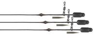 Fox Rage Edges Naturals Leadcore Heli Rig Leaders 50lb