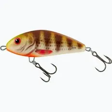 Salmo Fatso 8 cm S Spotted Brown Perch