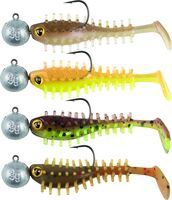 Fox Rage Micro Spikey Fry Mixed UV Colour Pack loaded