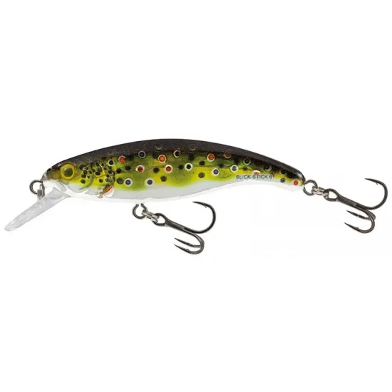 Salmo Slick Stick Floating 6 cm Holographic Brownie