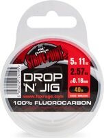 Fox Rage Strike Point Drop N Jig Fluorocarbon 0.22 mm
