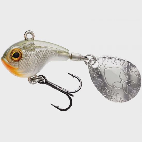 Westin Dropbite Spin Tail Jig 3,4 cm 12 g S clear olive