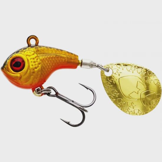 Westin Dropbite Spin Tail Jig 3,7 cm 22 g S gold rush