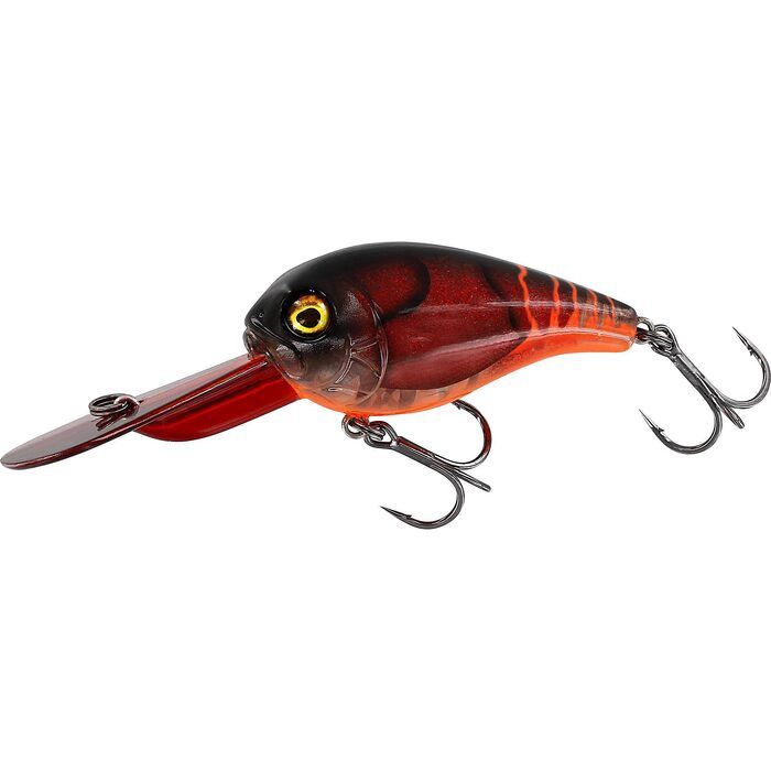 Westin Megabite DR Crankbait 6 cm 19 g F 3D fire craw