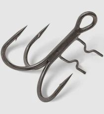 Quantum Hooks Claw Treble #2/0 3 pcs