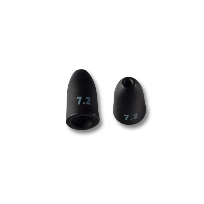 Toppies Tungsten Bullet Weight 14 g black matt 2 pcs