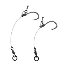 Fox Edges Chod Rigs 30 lb Size 4 3 pcs