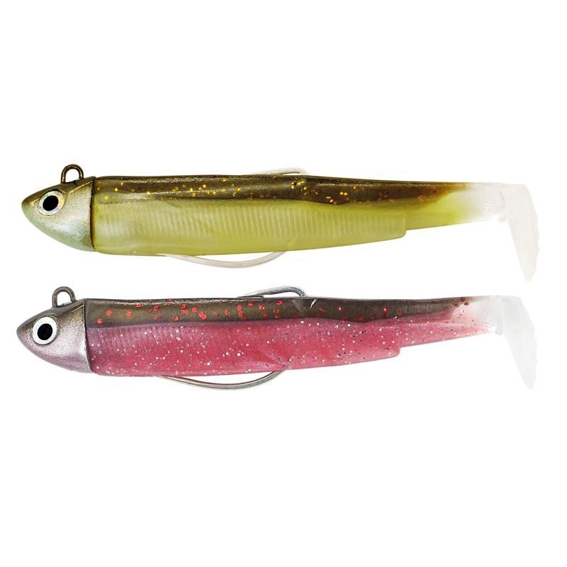 Fiiish Black Minnow no 2 / 9 cm 8 g double combo, Colour: Sparkling brown&amp;pink