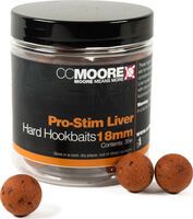 Cc Moore pro-stim hard hookbaits 18 mm liver