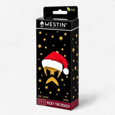 Westin Ricky The Roach Shadtail 14 cm 57 g Christmas Edition 2026