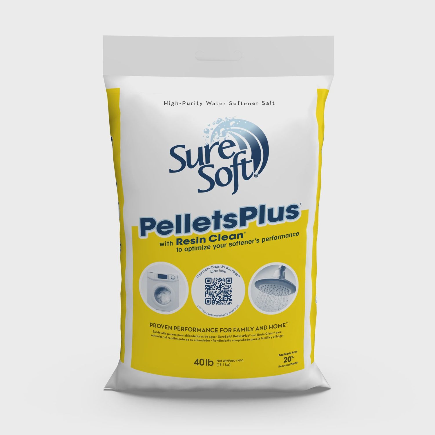 Salt - SS Pellets Plus, Size: 40lbs