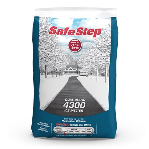 Salt - Dual Blend 4300 Ice Melt, Size: 50lbs