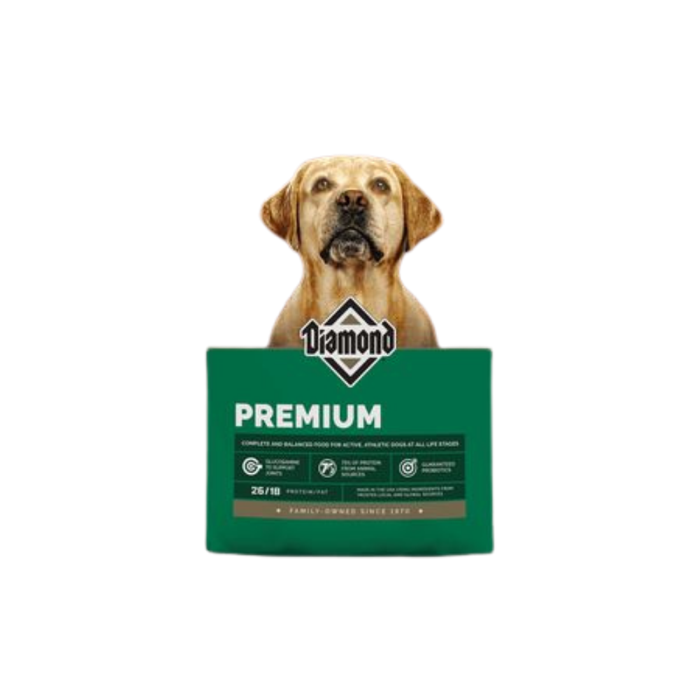 Pet - Diamond Premium Adult Dog- Green 26/18, Size: 6lbs