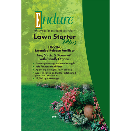 10-20-8 Lawn Starter Plus, Size: 50lbs