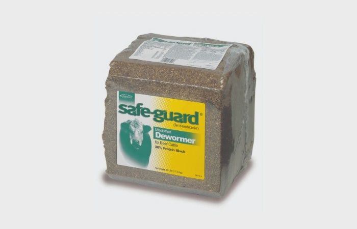 Safe-Guard Molasses Deworming Block
