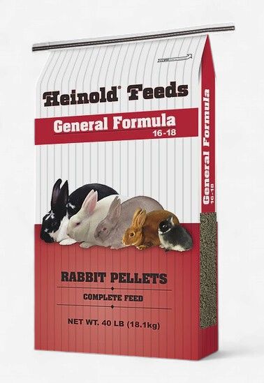 Feed - Heinold General Formula 16-18 Rabbit Pellets