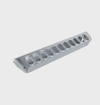 18" Metal Slide-Top Poultry Ground Feeder