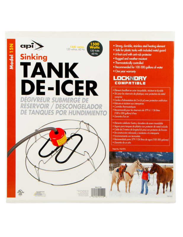 Sinking Tank De-Icer 1500 Watts