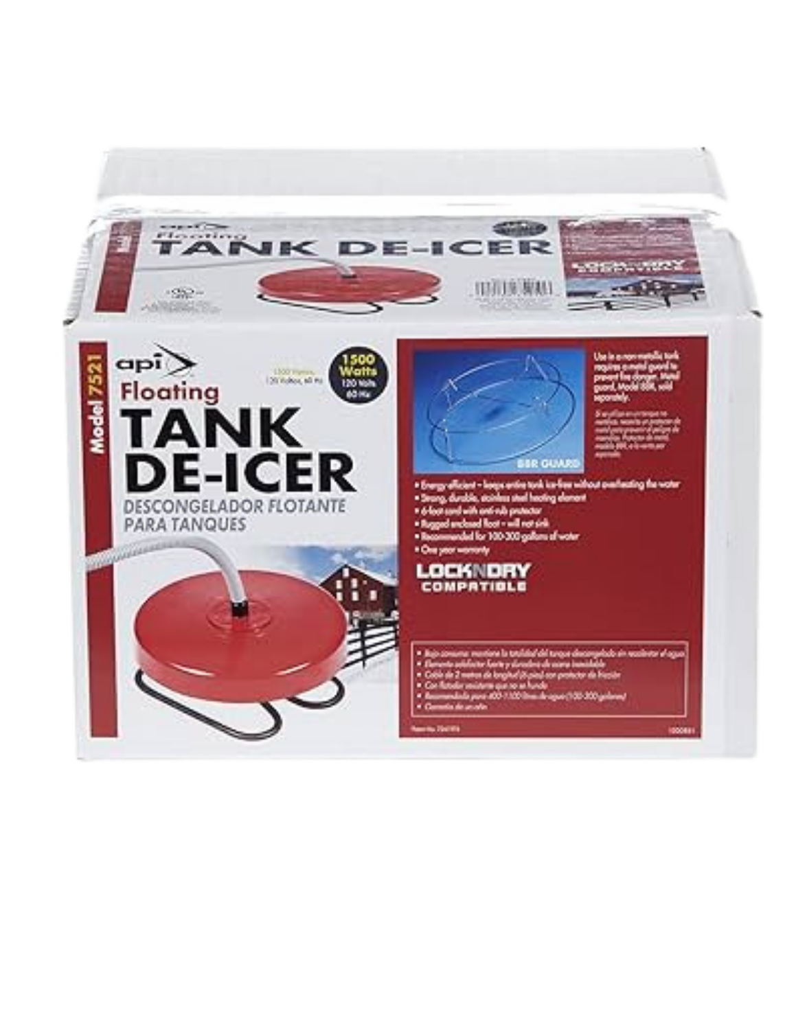 Floating Tank De-Icer 1500 Watt