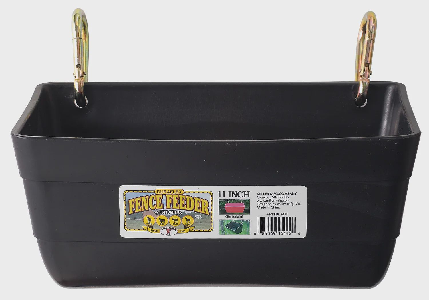 11" Fence Feeder with Clips