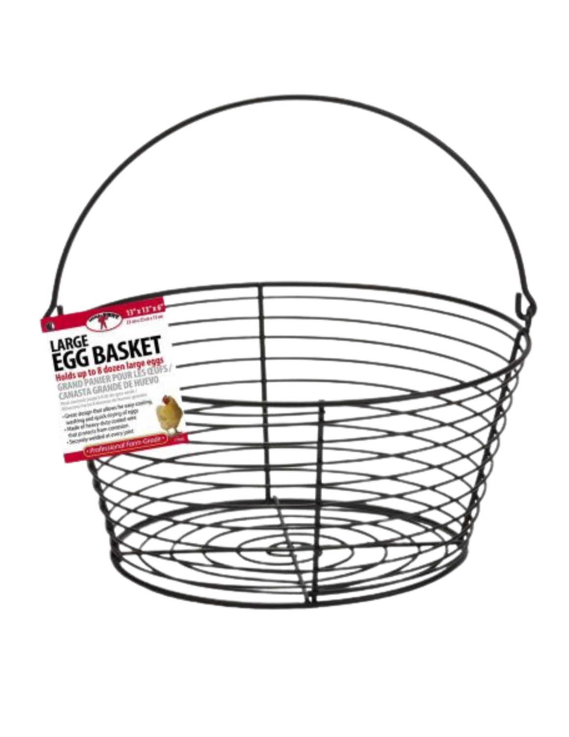 Egg Basket Large 13"X13"X6"