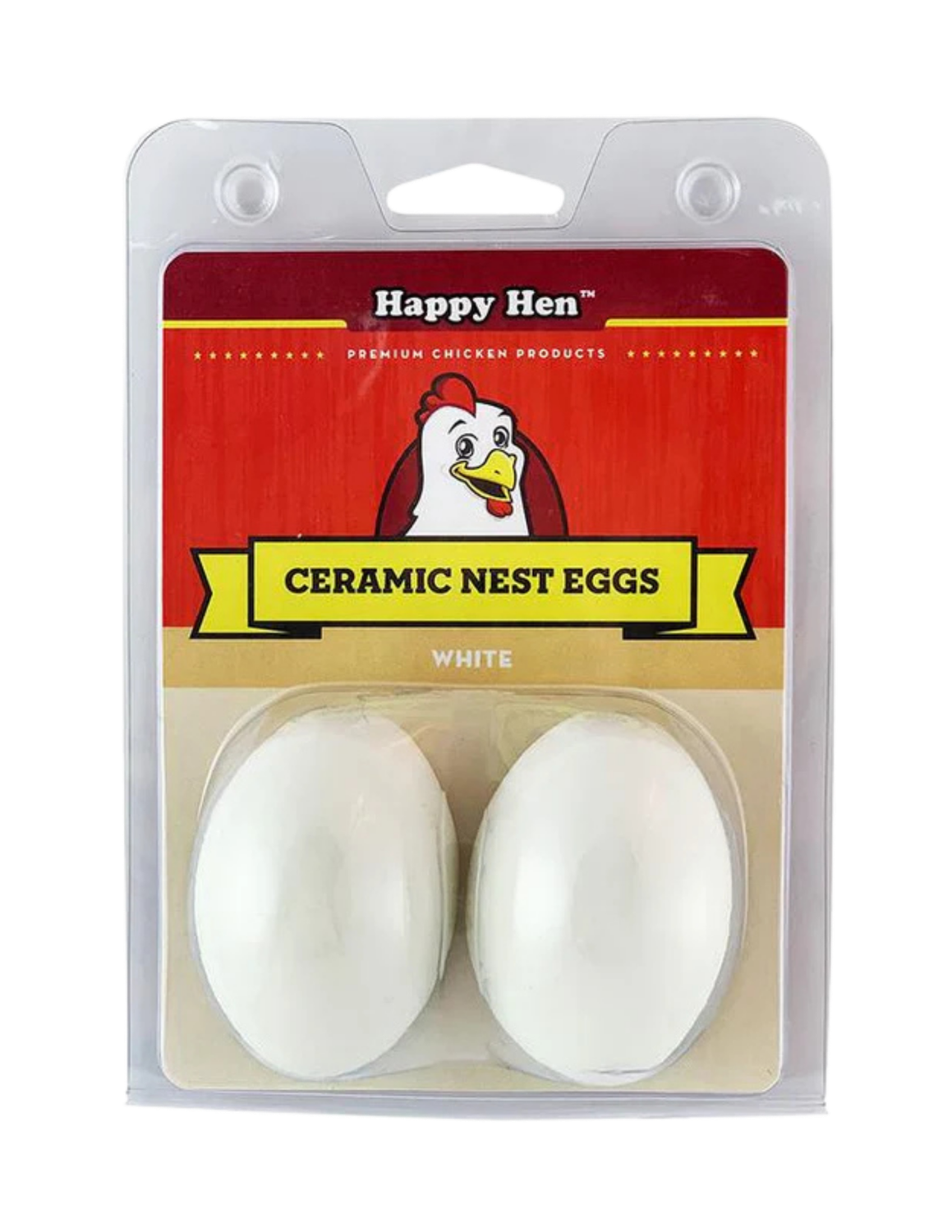 Ceramic Nest Eggs, Colour: White