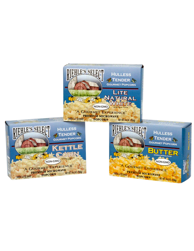Hulless Kettle Microwave Popcorn