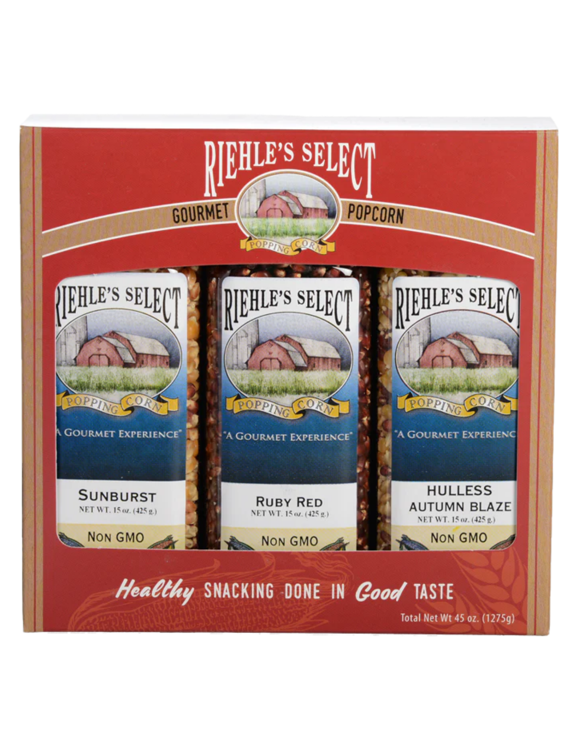 3 Pack Popcorn Gift Box