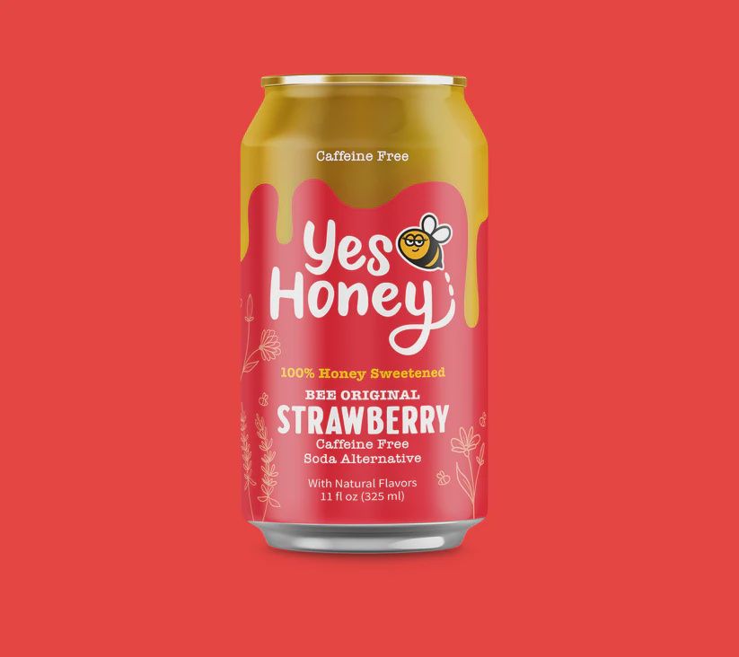 Strawberry Honey Soda