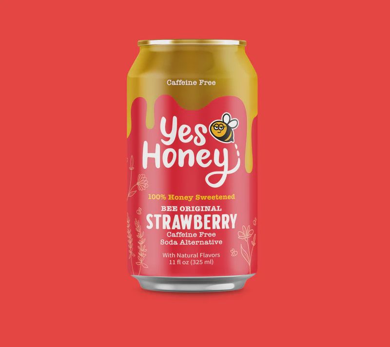 Strawberry Honey Soda
