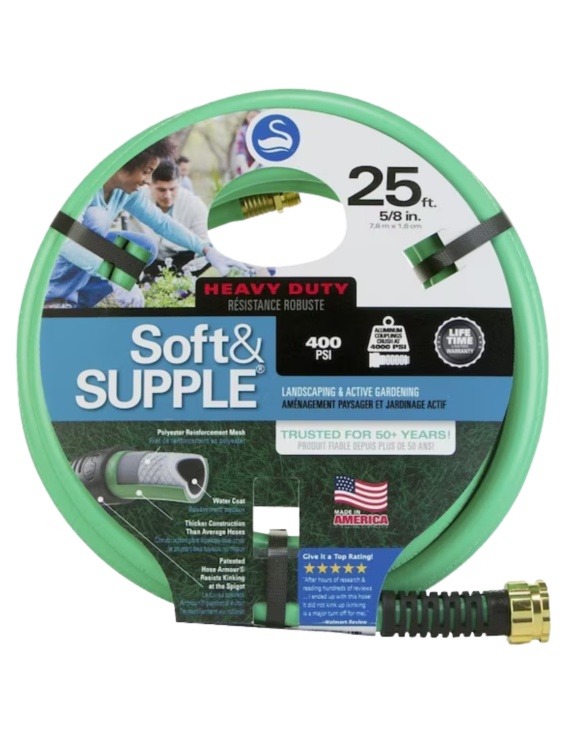 5/8 x 25' Heavy Duty Hose