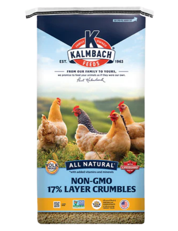 17% NON-GMO Layer Crumble