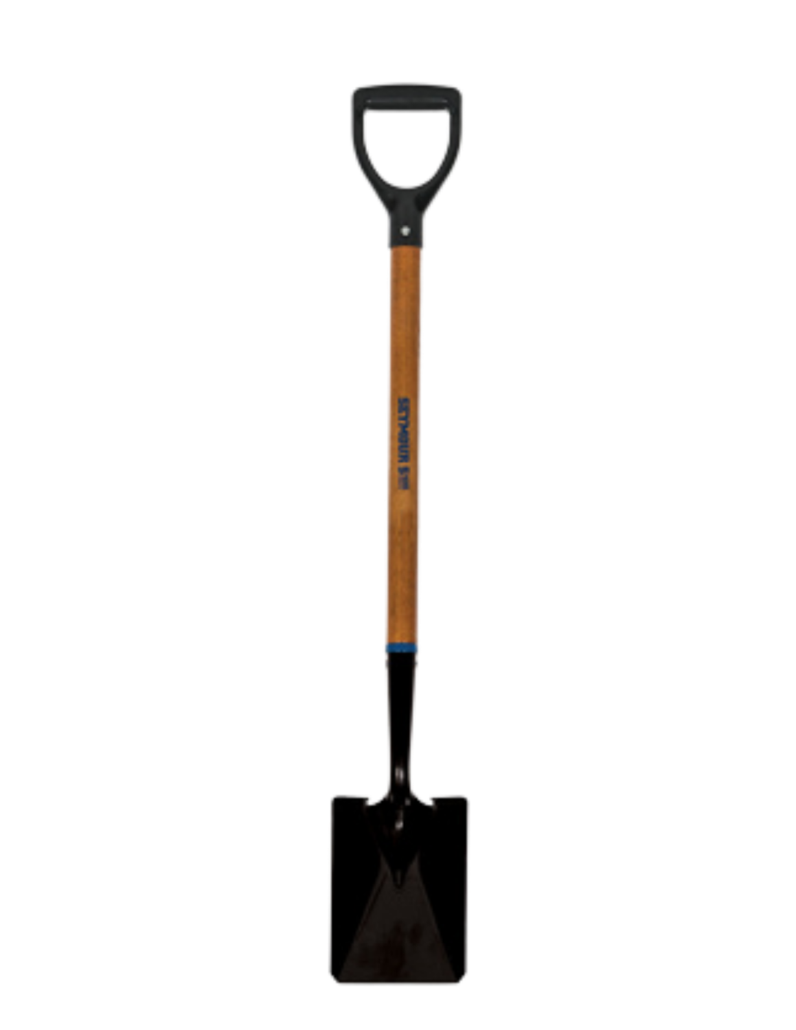 Floral Square Point Shovel with Poly D Grip
