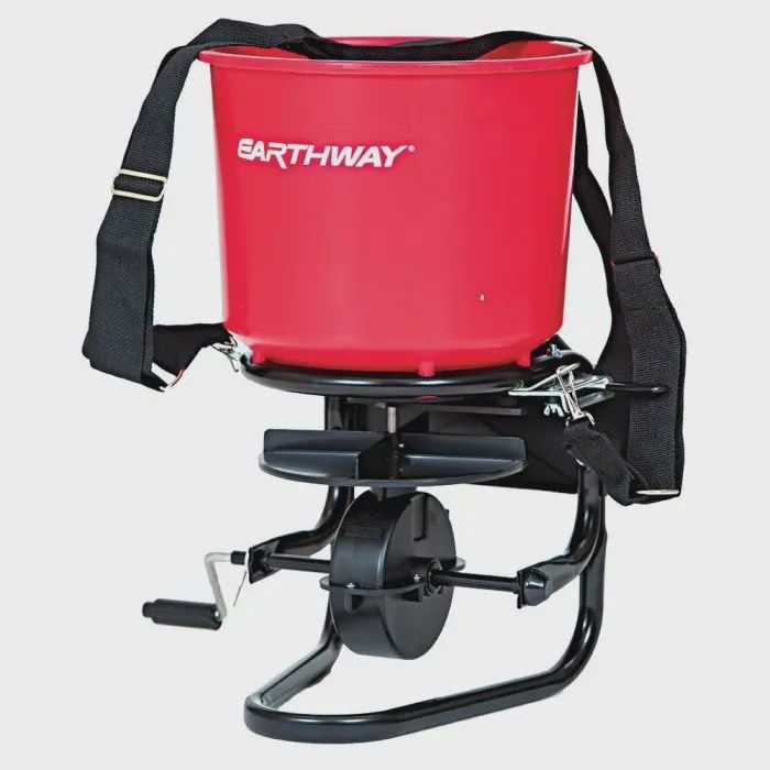 Hand Crank Spreader with Hopper