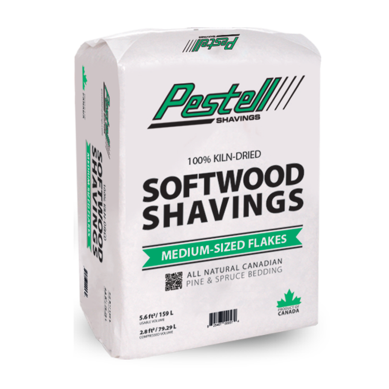 Shavings - Pestell-2.8 cu ft (Med Flake) 45/plt